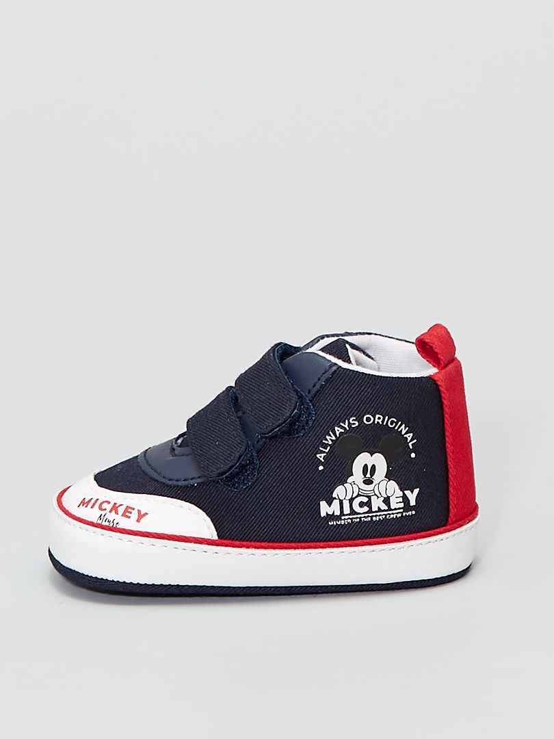 Baskets Scratchs Mickey Mouse De Disney Bleu Kiabi