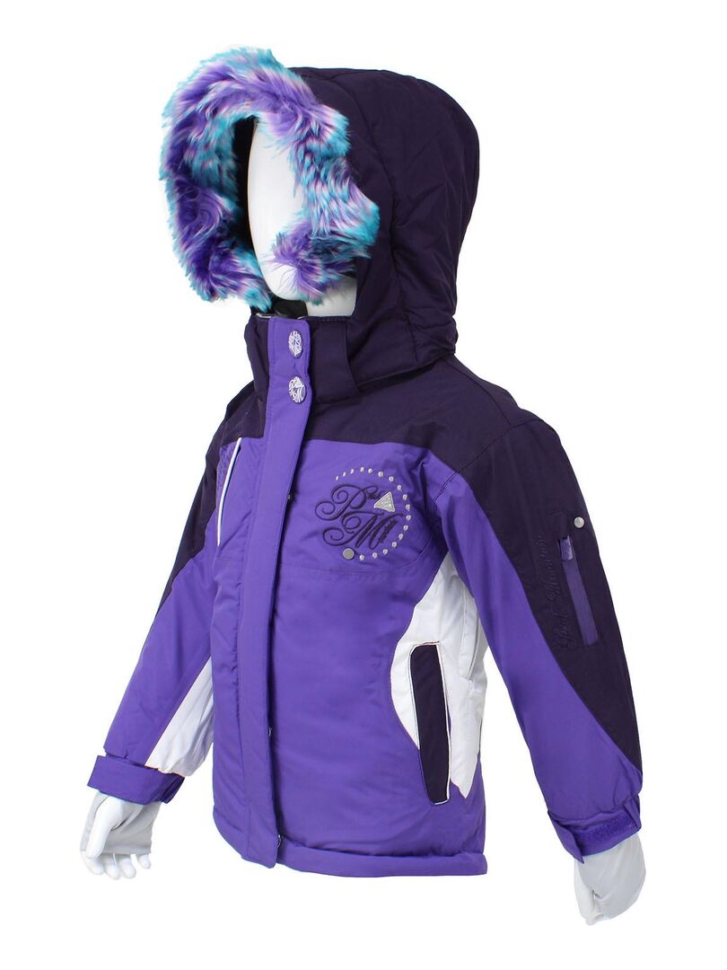 Blouson De Ski Fille Falaza Peak Mountain Violet Kiabi