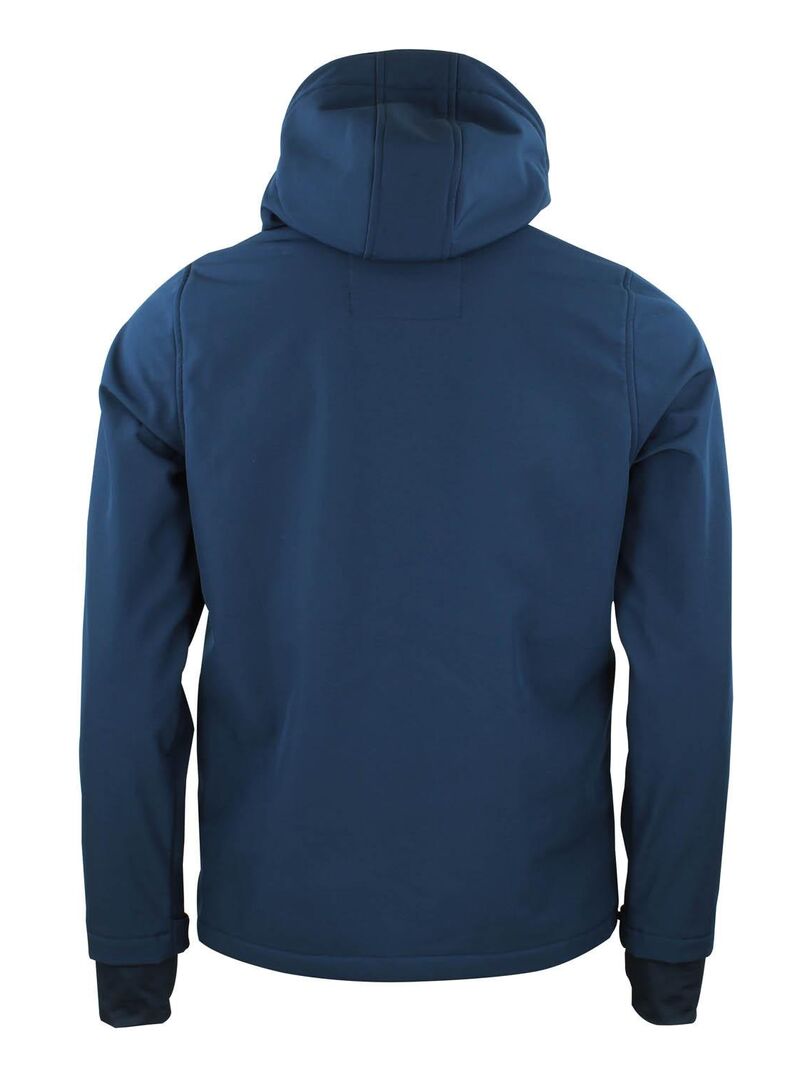 Blouson Softshell CLAUDIO PEAK MOUNTAIN Bleu Marine Kiabi 76 90