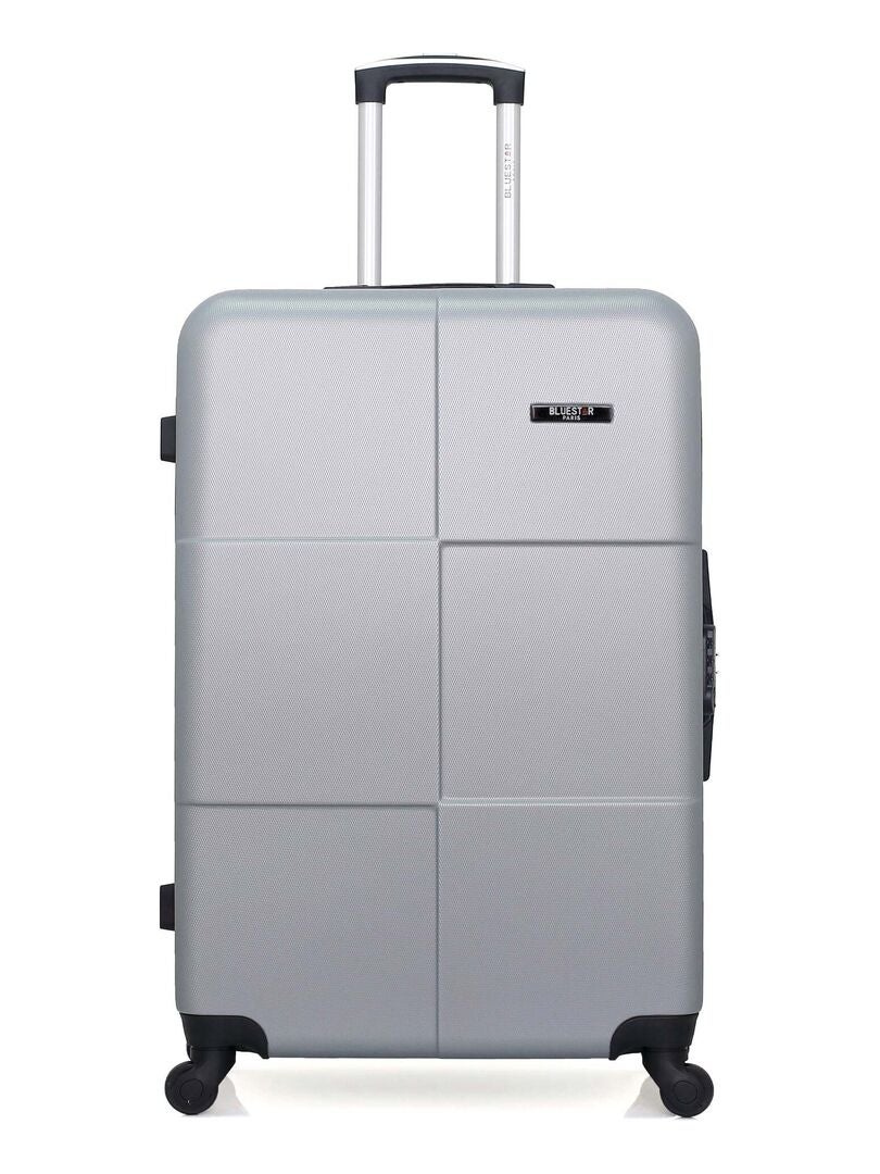 Bluestar Valise Grand Format Abs Miami Roues Cm Gris Kiabi