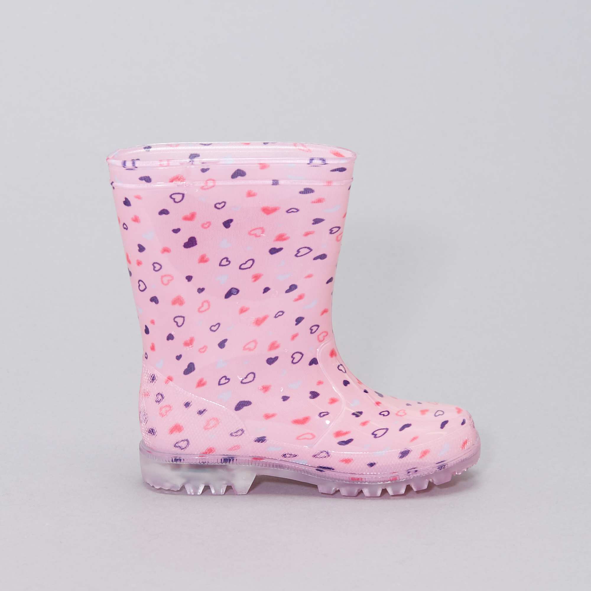 Bottes Imperm Ables En Caoutchouc Fille Rose Kiabi