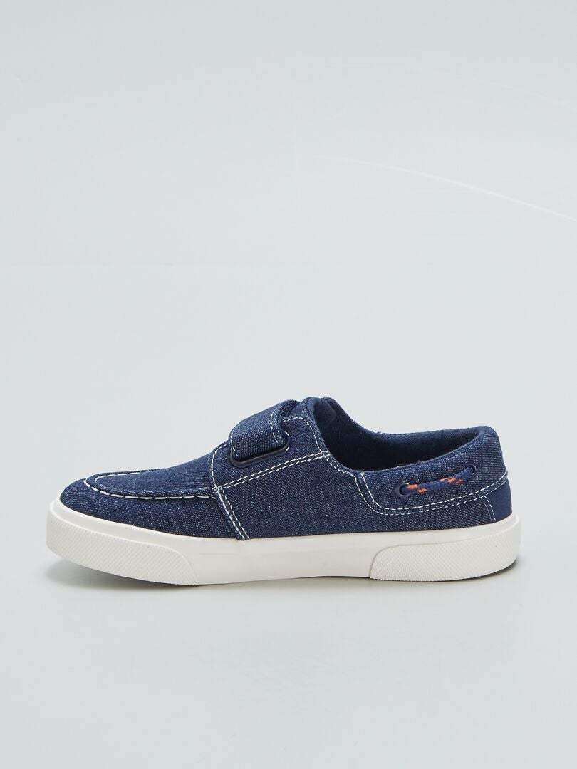 Chaussures Type Bateau Bleu Kiabi