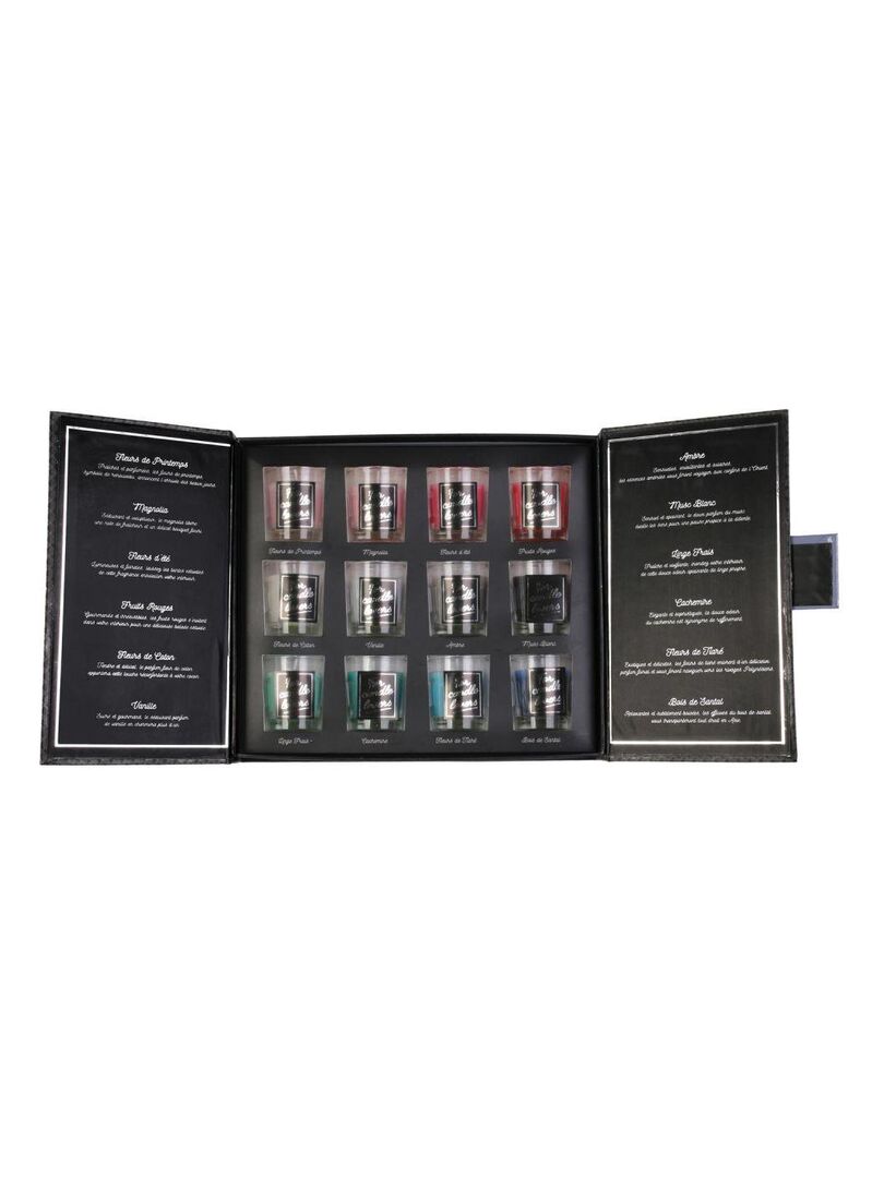 Coffret Cadeau Bougies Parfum Es For Candle Lovers Multicolore