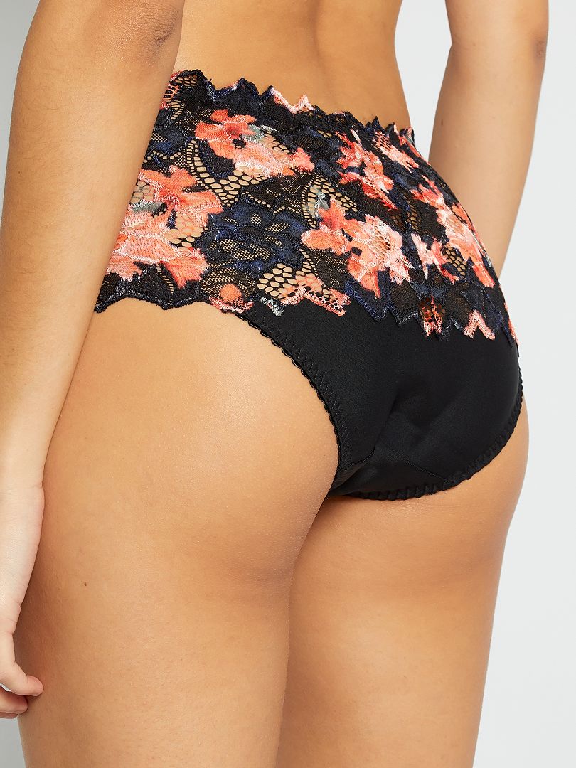 Culotte Arum Mosa C Sans Complexe Noir Imprim Kiabi