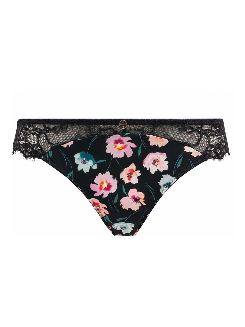 Culotte Fanny Morgan Lingerie Noir Kiabi