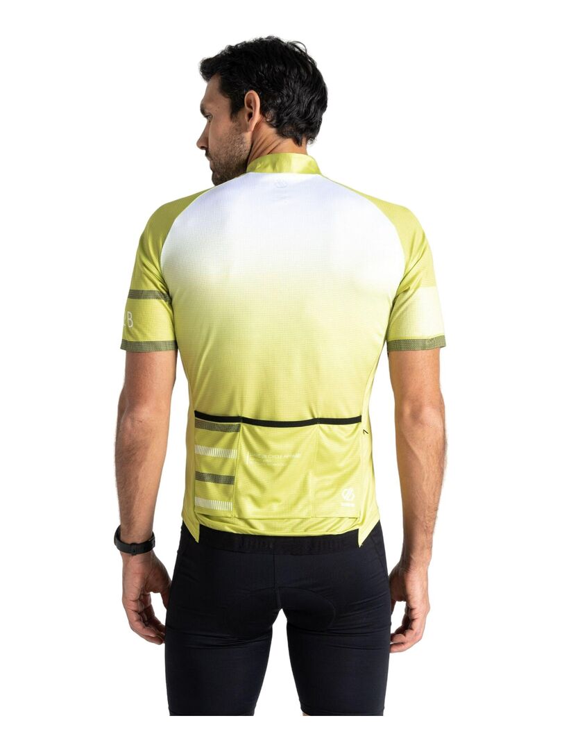 Dare 2B Maillot De Cyclisme REVOLVING Jaune Kiabi 37 55