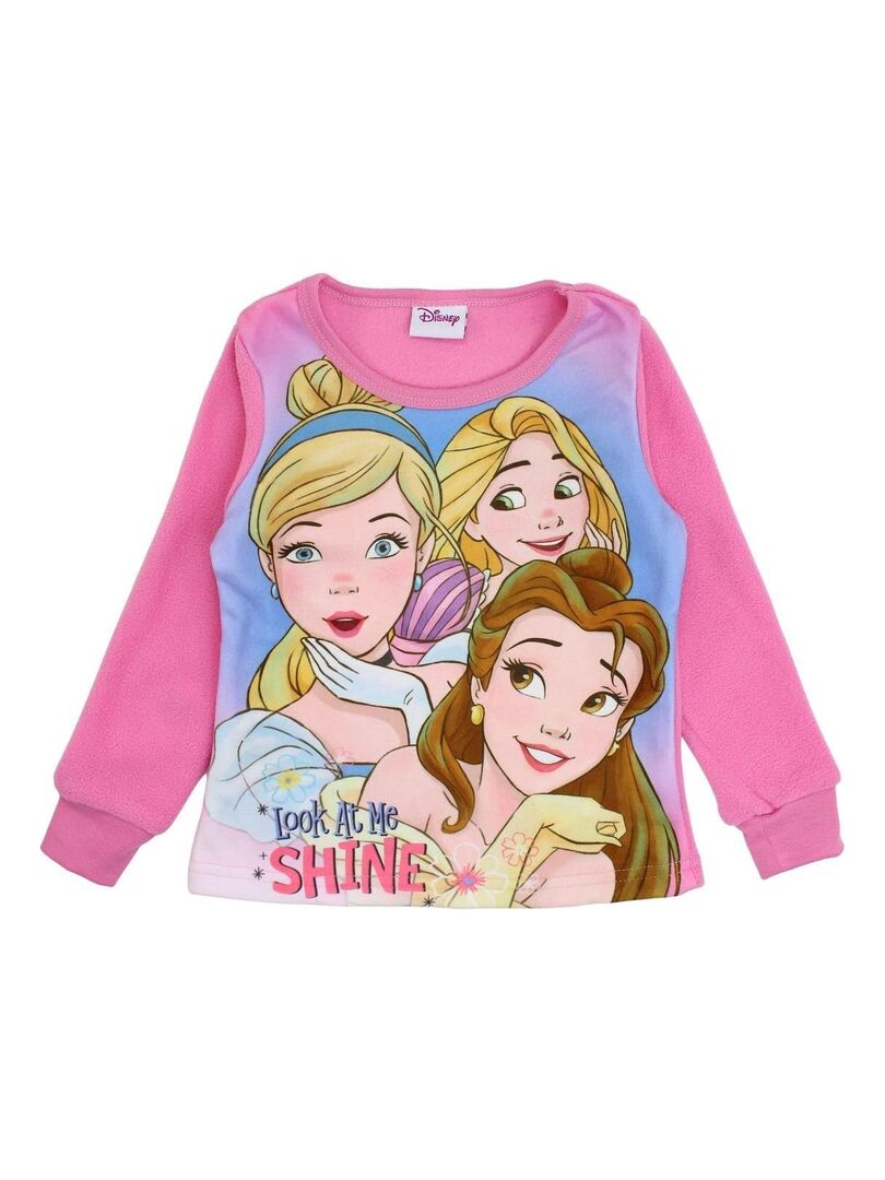 Disney Pyjama Fille Imprim Princesse Rose Fushia Kiabi Nu