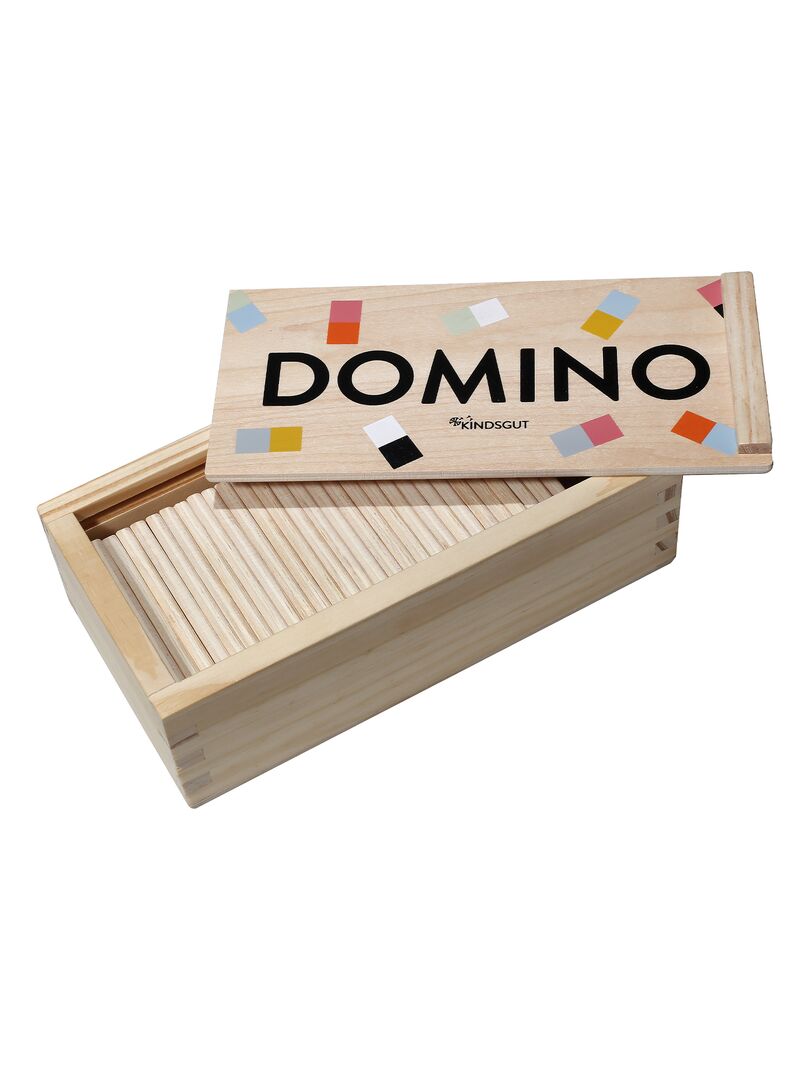 Domino Animaux En Bois Multicolore Kiabi 17 99