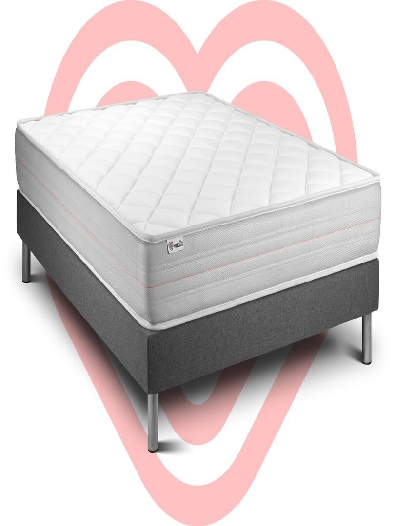 Ensemble Matelas Mousse Polyur Thane M Moire De Forme Et Sommier