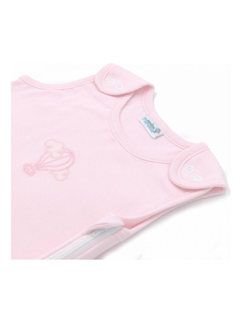 Gigoteuse T L G Re Mois En Coton Bio Couleur Pivoine Rose Clair