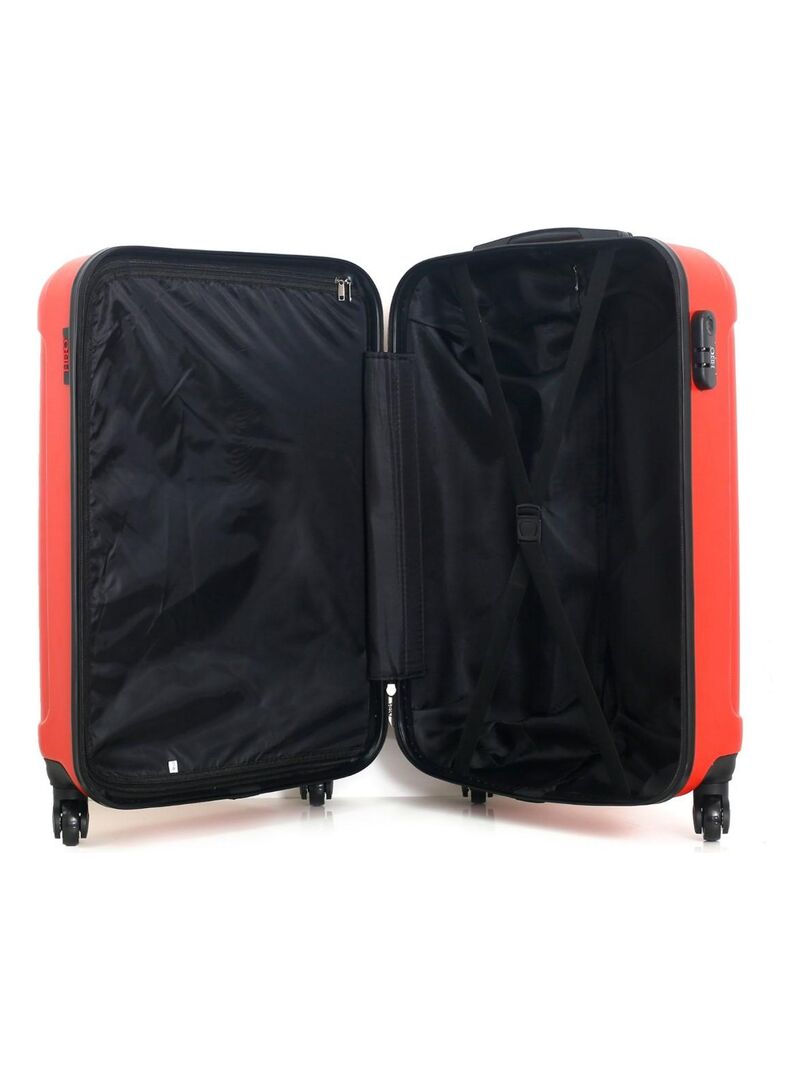 HERO Valise Cabine ABS FOGO 55 Cm 4 Roues Rouge Kiabi 69 99