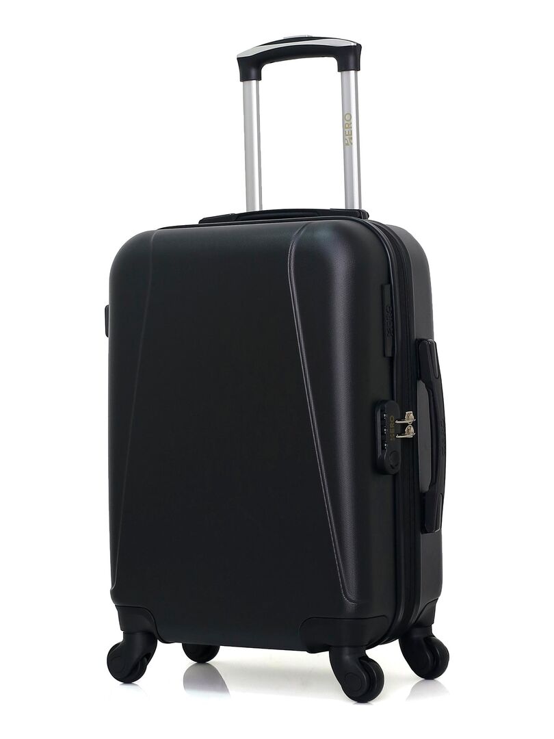 Hero Valise Cabine Abs Lanzarote Cm Roues Noir Kiabi