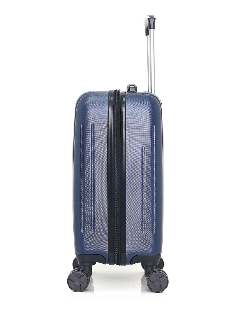 HERO Valise Cabine ABS RILA E 50 Cm 4 Roues Bleu Marine Kiabi