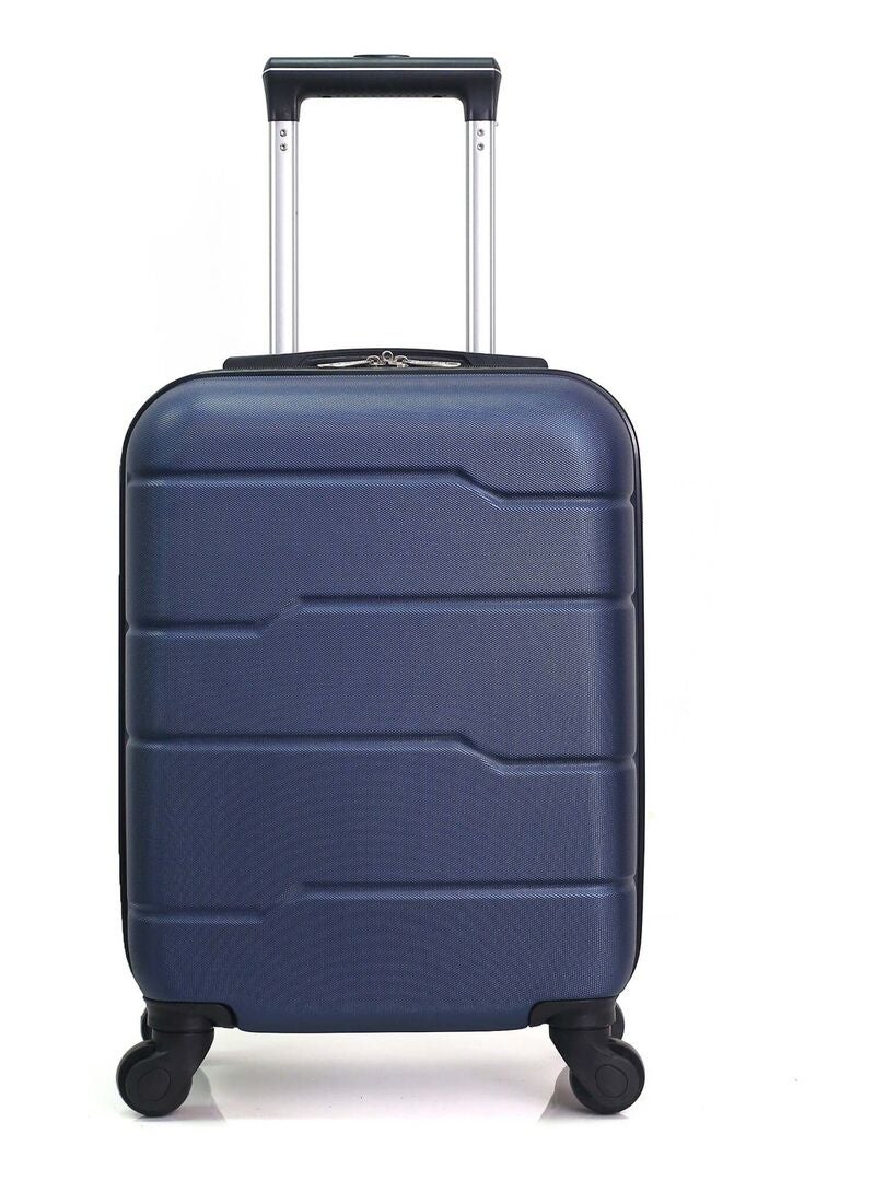 Hero Valise Cabine Abs Santiago E Cm Roues Bleu Marine Kiabi