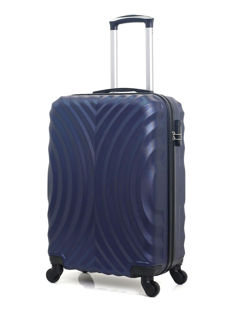 Hero Valise Weekend Abs Lagos A Cm Roues Bleu Marine Kiabi