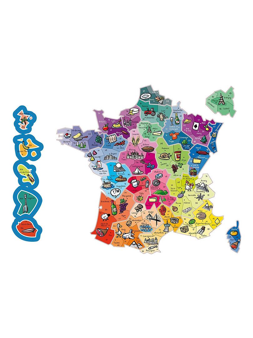 Jeujura Carte France Magnetique N A Kiabi 24 99