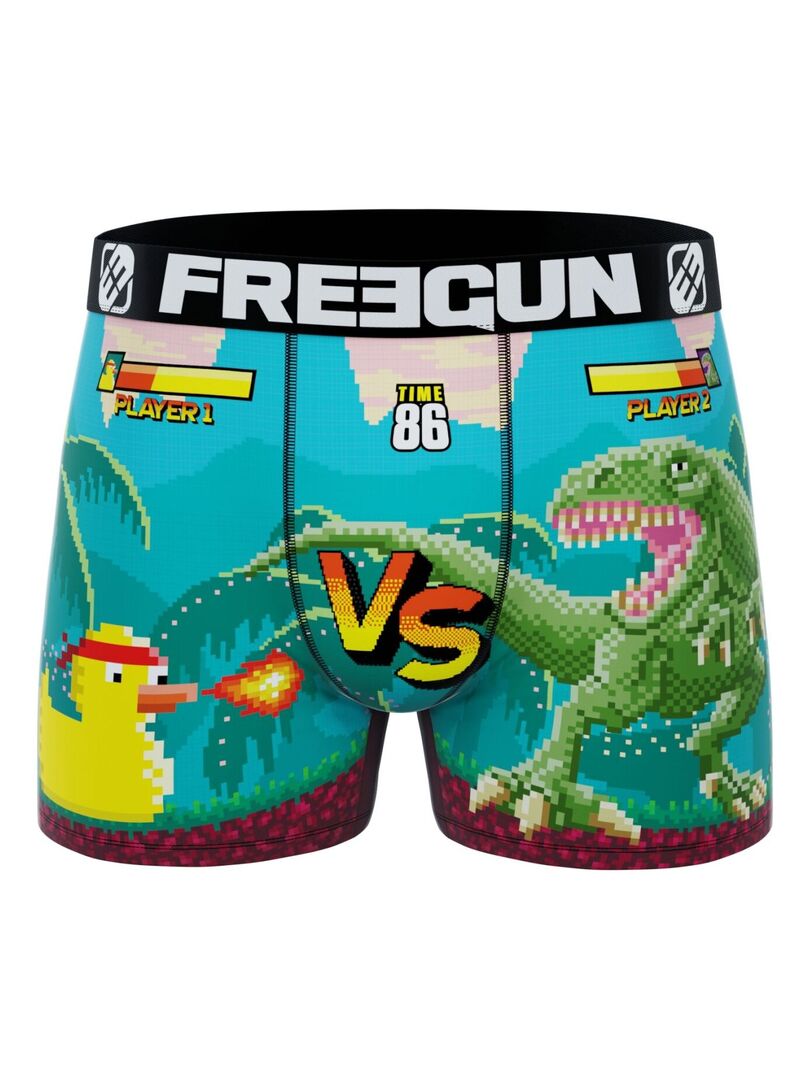 Lot De 3 Boxers Homme Geek Comics Freegun Rouge Kiabi 22 90