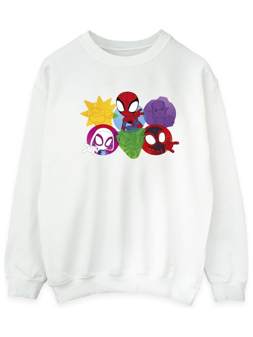 Marvel Sweat SPIDEY AND HIS AMAZING FRIENDS Blanc Kiabi 44 99