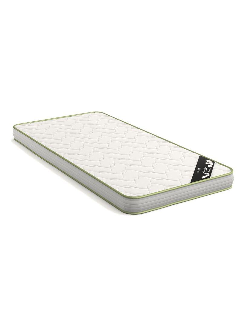 Pack Lit Mi Hauteur Avec Le Matelas Leji Akiten Retail Blanc Marron