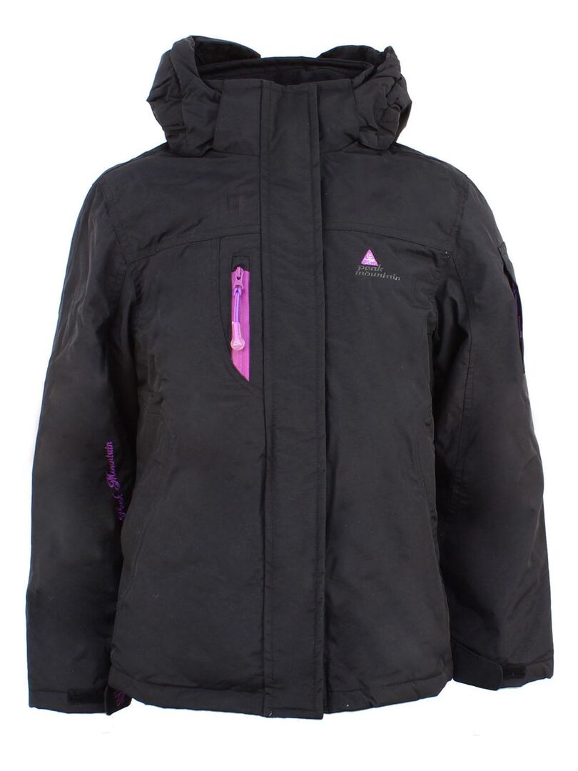 Parka De Ski Fille GADIKA PEAK MOUNTAIN Noir Noir Kiabi 55 90