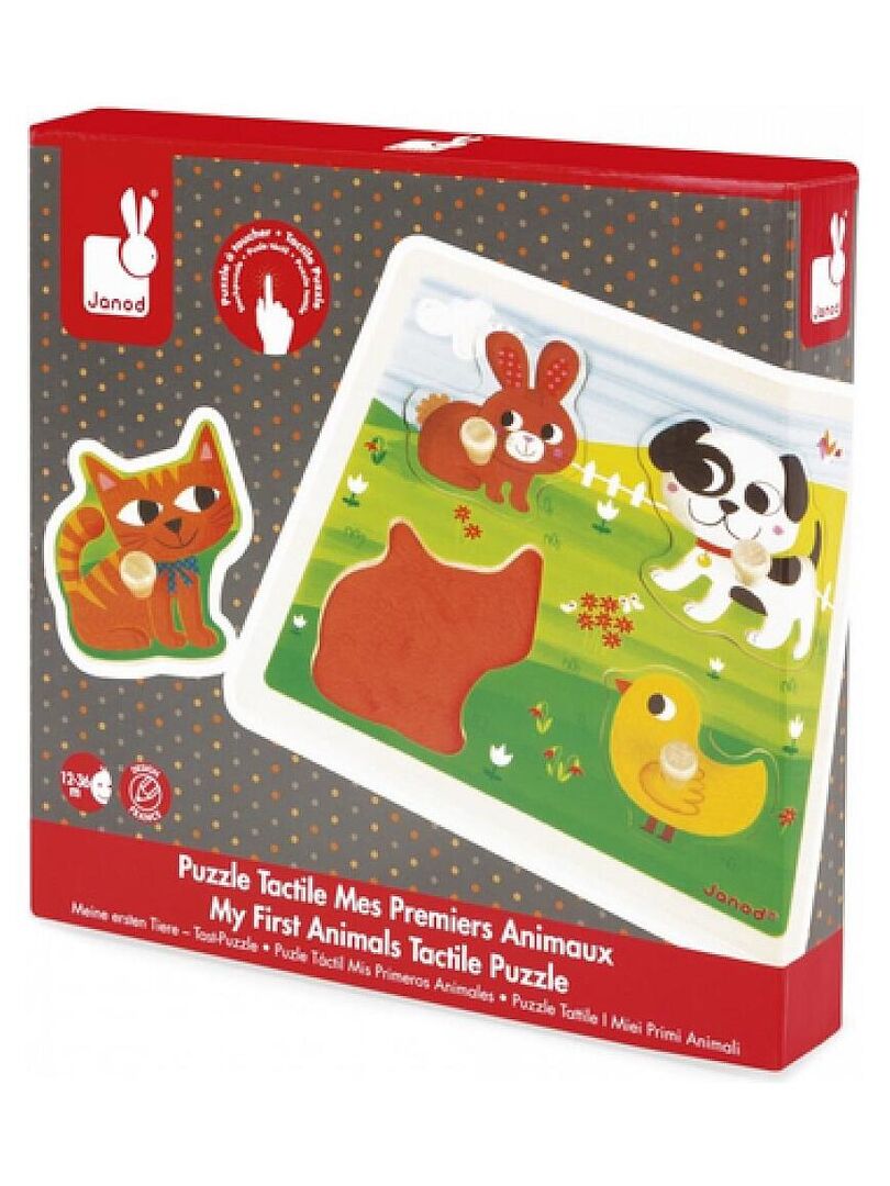 Puzzle Tactile Mes Premiers Animaux N A Kiabi 21 99