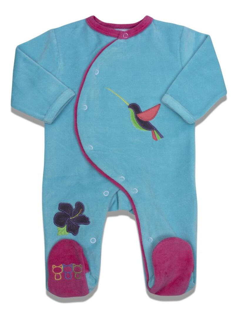 Pyjama COLIBRI LES CHATOUNETS Bleu Kiabi 9 99