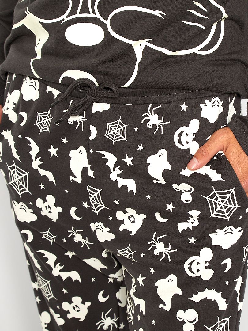 Pyjama Mickey Halloween gris foncé Kiabi 18 00