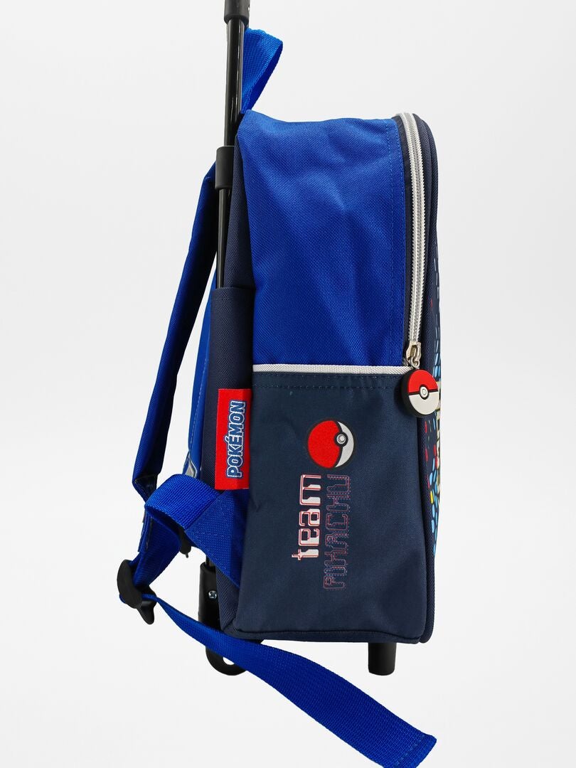 Sac Roulettes Pokemon Bleu Kiabi