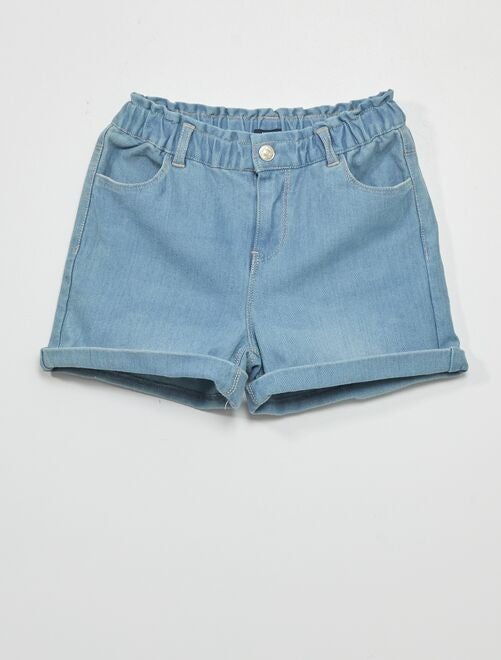 Short En Jean Large Pas Cher Kiabi