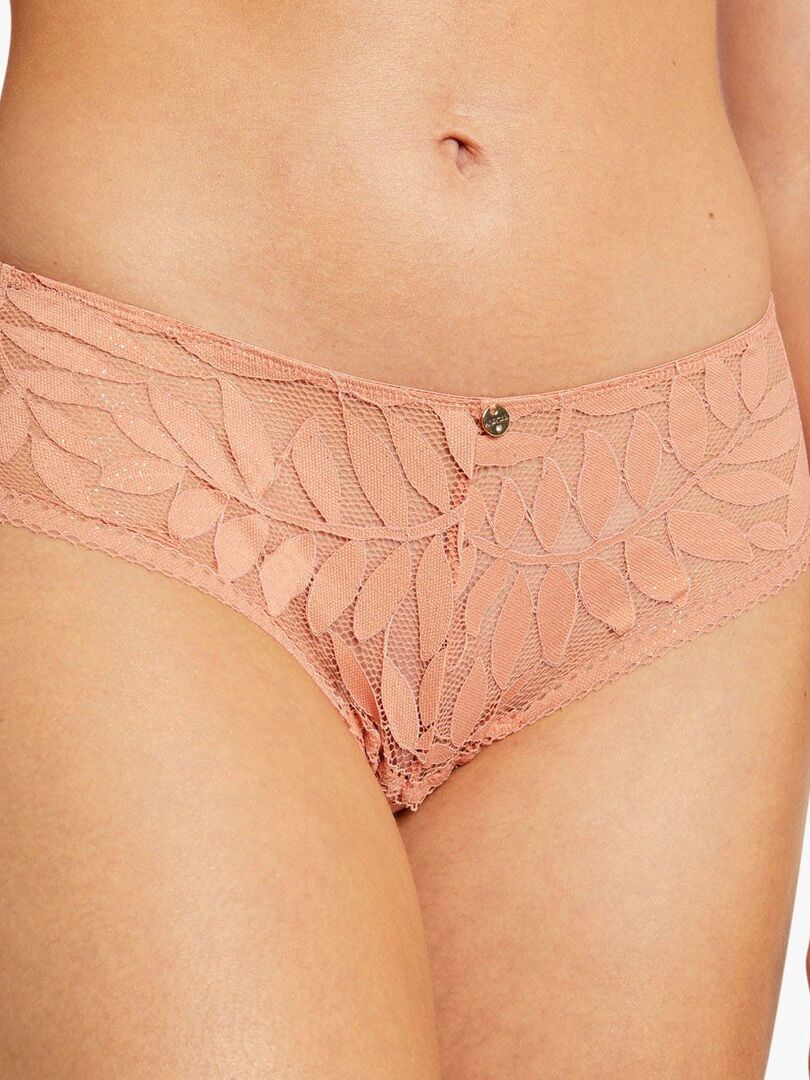 Shorty Anais Dentelle Morgan Lingerie Beige Kiabi