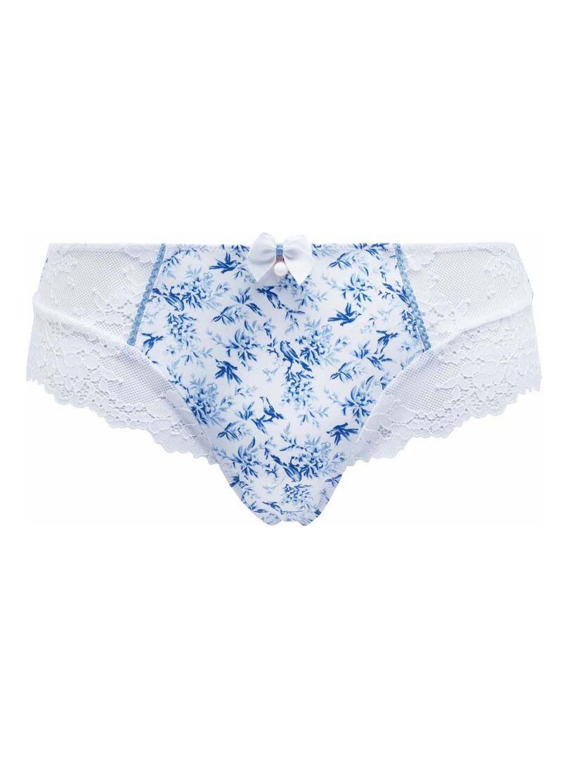 Shorty Colombe Brigitte Bardot Lingerie Bleu Kiabi