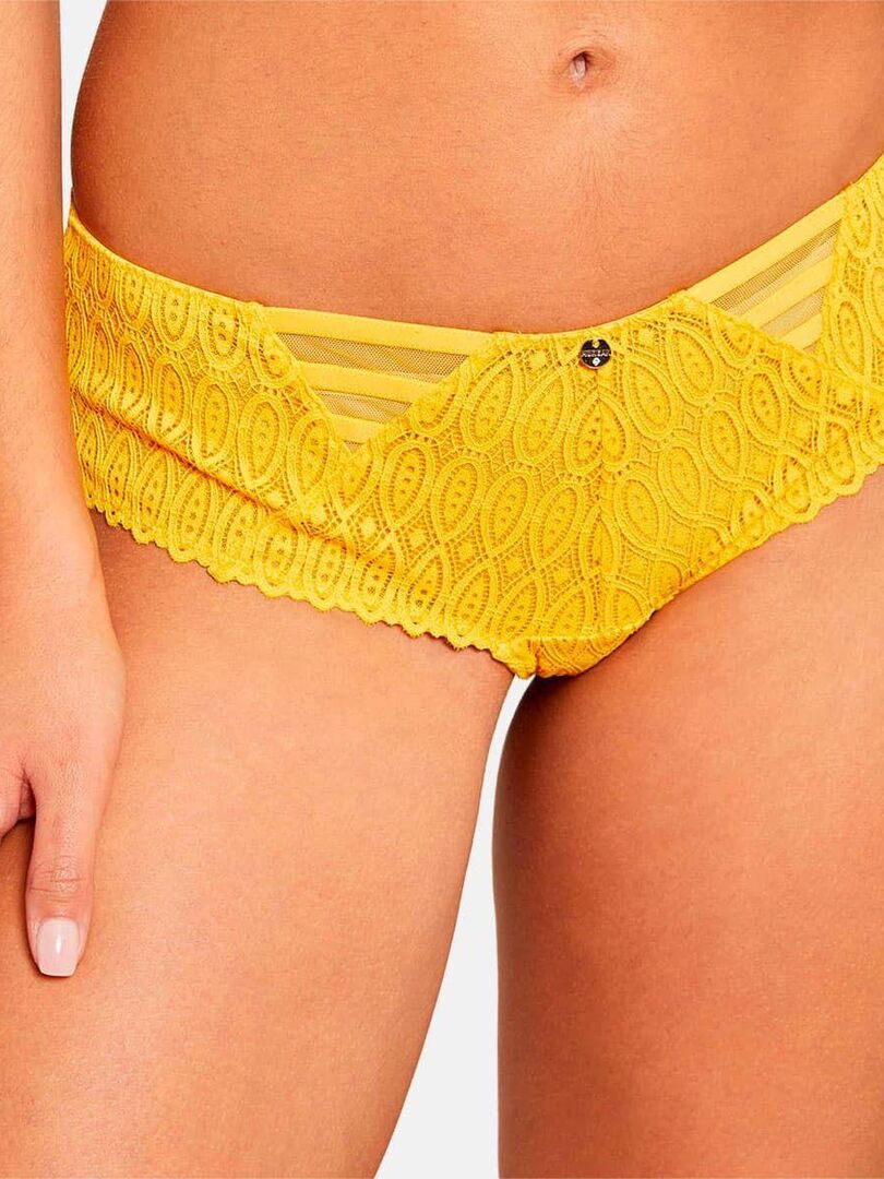 Shorty JEANNE Morgan Lingerie Jaune Kiabi 17 00