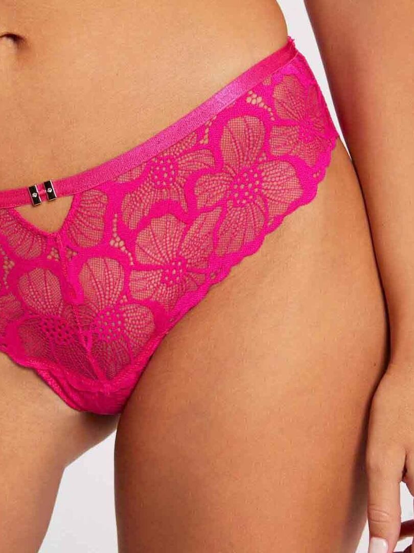 Shorty OPHELIE Morgan Lingerie Rose Kiabi 19 00