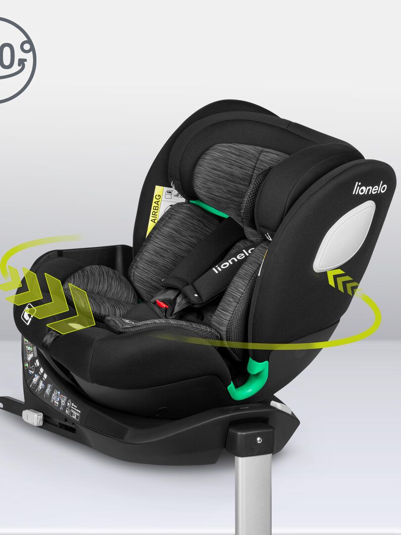 Siège auto bébé évolutif LIONELO Braam iSize Groupe 0 1 2 3 360