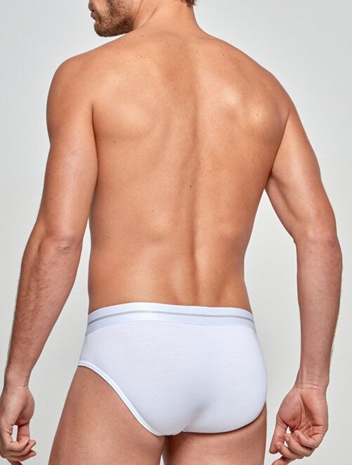 Slip homme Sous vêtements blanc Kiabi