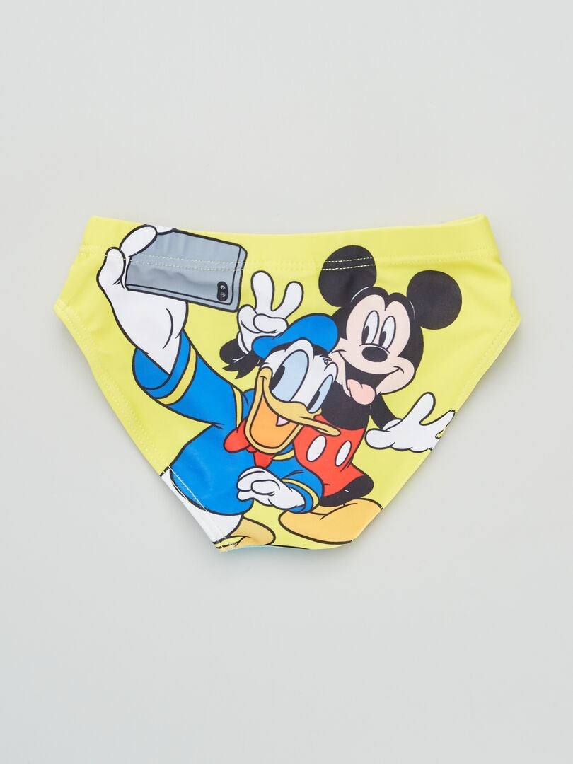 Slip De Bain Mickey Et Donald Vert Kiabi 4 00