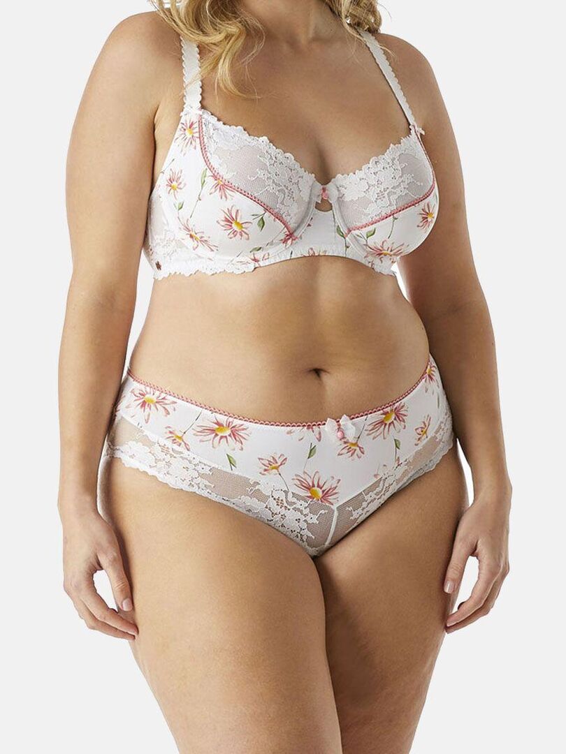 Slip EUPHORIE Brigitte Bardot Lingerie Blanc Kiabi 18 00