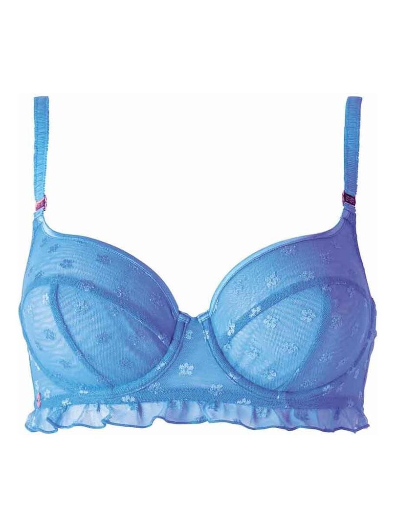 Soutien gorge à armatures PODIUM Brigitte Bardot Lingerie Bleu