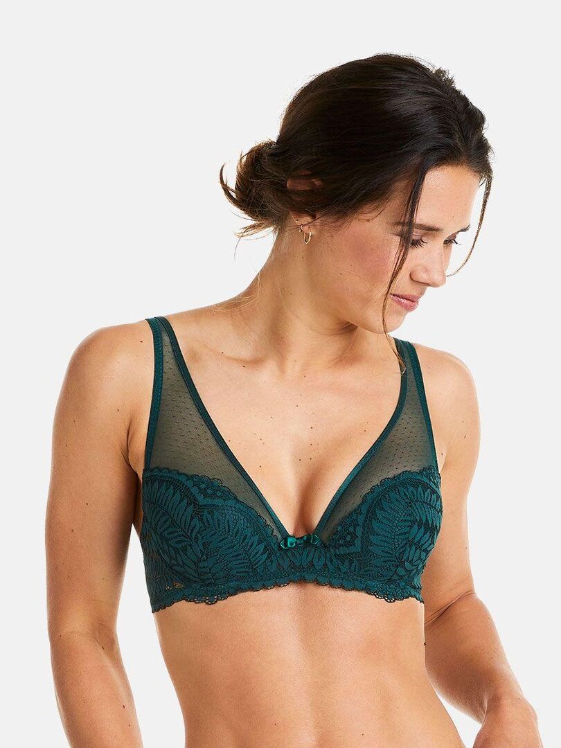 Soutien gorge ampliforme coque moulée IVRESSE Pomm Poire Vert