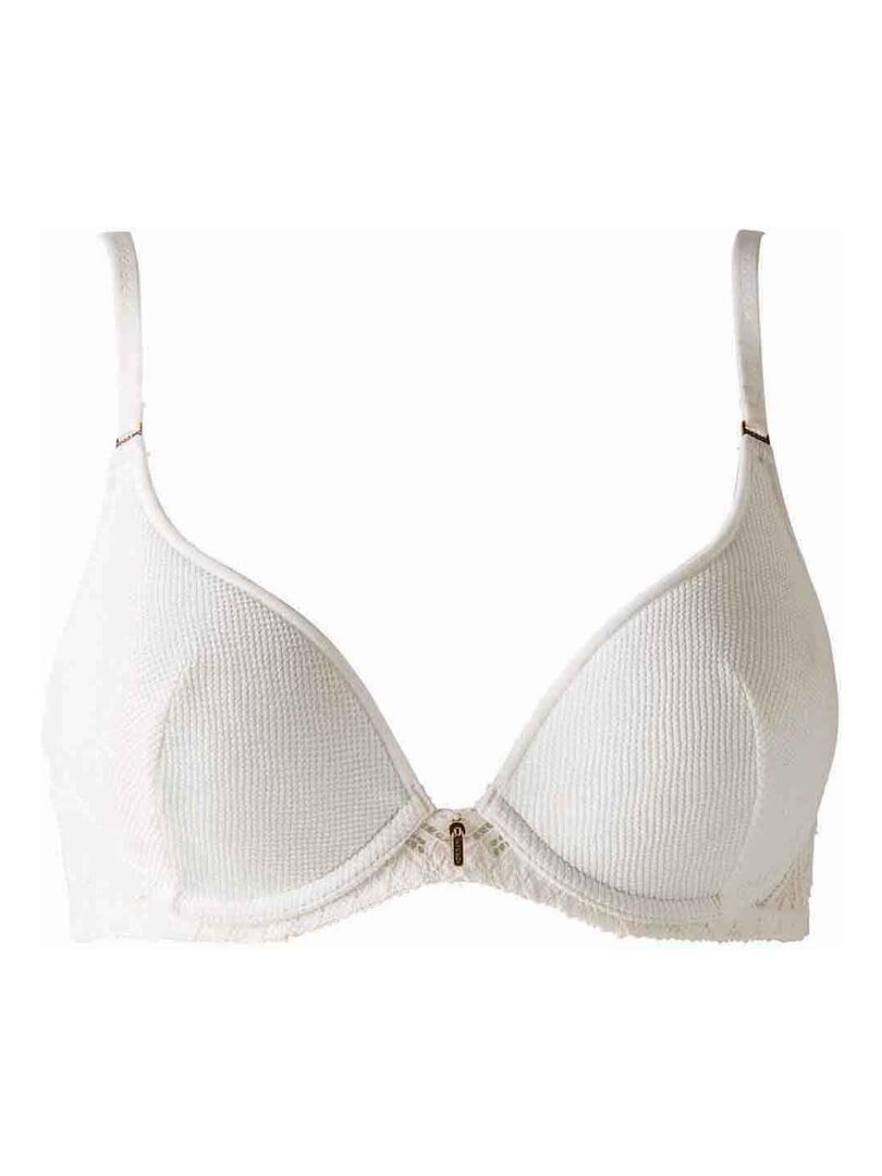 Soutien gorge ampliforme coque moulée KIM Morgan Lingerie Blanc