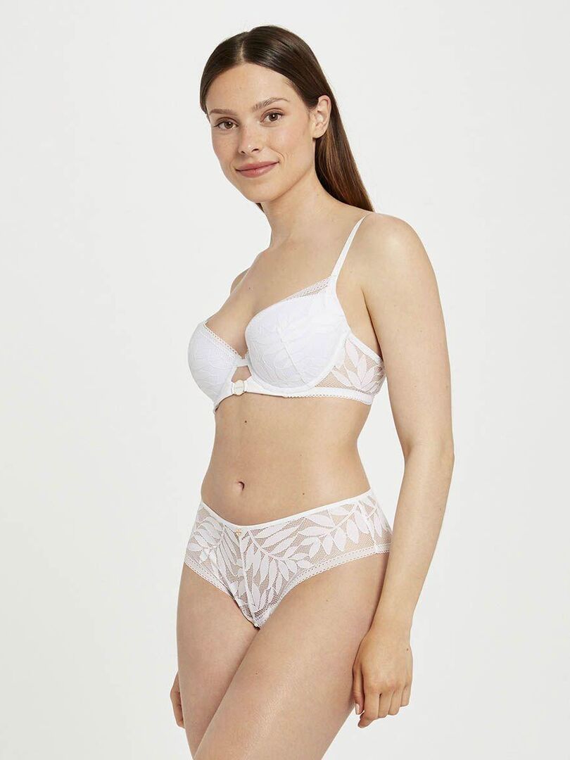 Soutien gorge ampliforme coque moulée LINA Morgan Lingerie Blanc