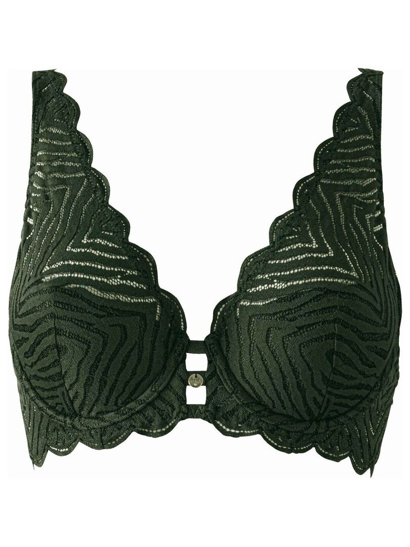 Soutien Gorge Ampliforme Coque Moul E Marianne Morgan Lingerie Vert