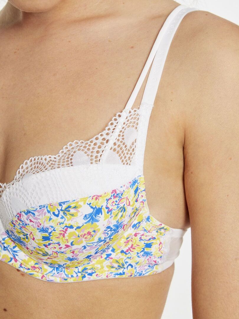 Soutien gorge ampliforme coque moulée SARAH Morgan Lingerie Blanc