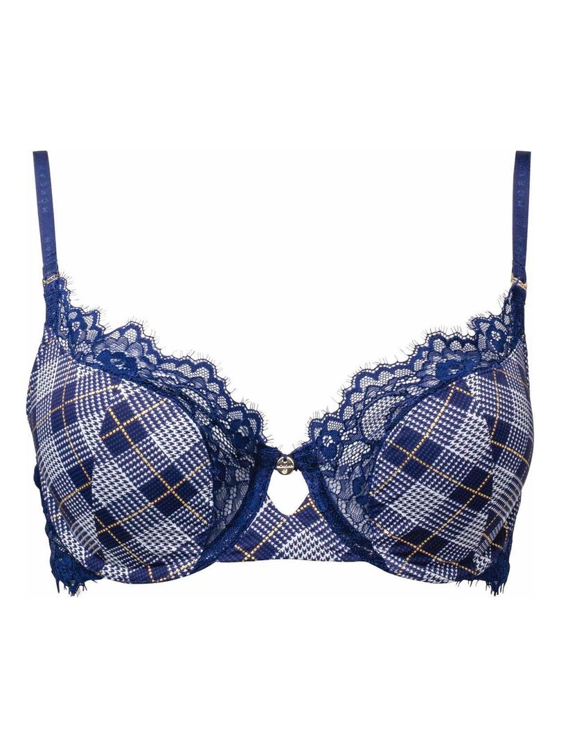 Soutien Gorge Ampliforme Fanny Morgan Lingerie Bleu Kiabi