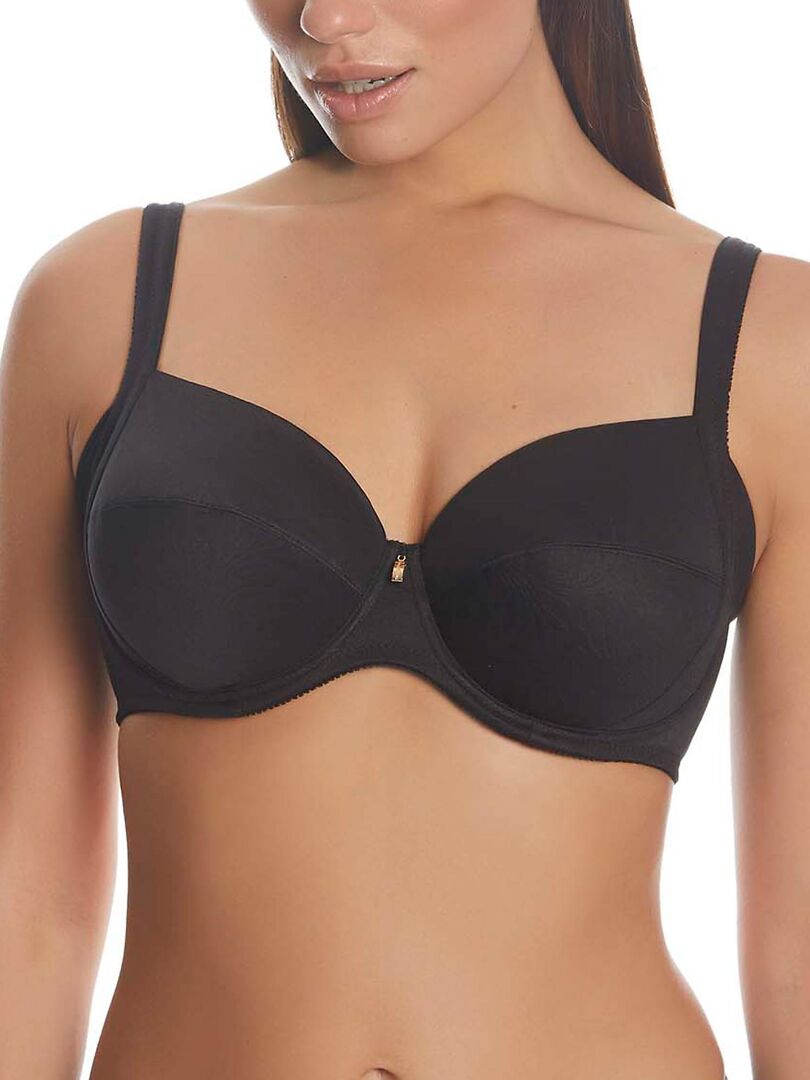 Soutien gorge emboîtant confort Donna Noir Kiabi 39 25