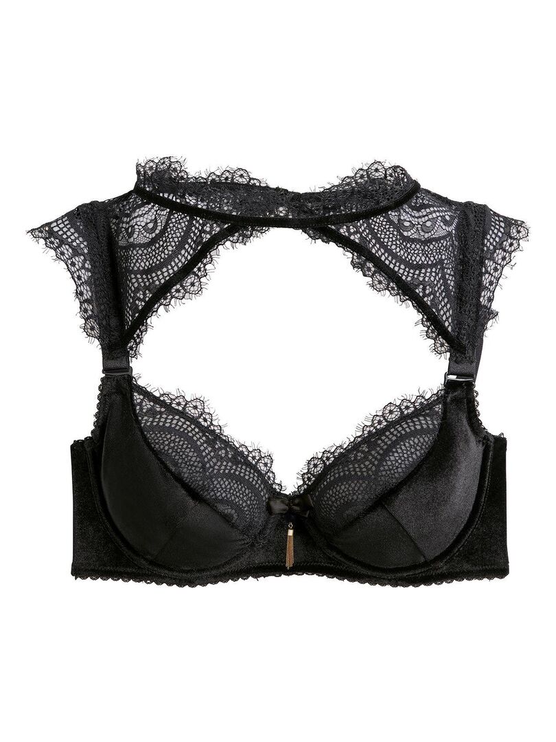 Soutien Gorge Grand Maintien MAGIQUE Pomm Poire Noir Kiabi 17 45