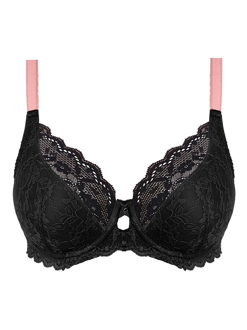 Soutien Gorge Plongeant Avec Armatures Offbeat Noir Kiabi 58 95