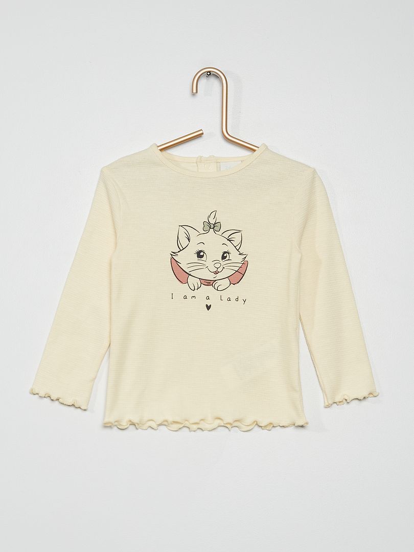 T Shirt Disney En Nid D Abeille Blanc Kiabi 6 00