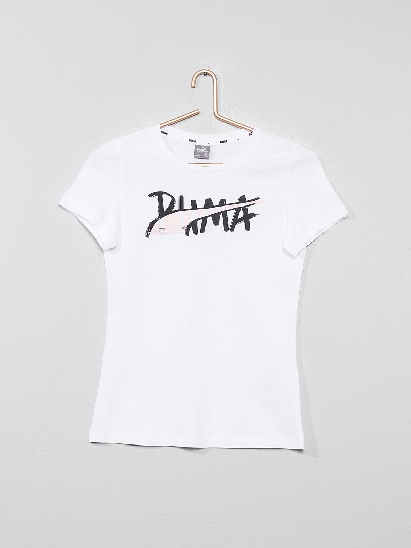 T Shirt Puma Blanc Kiabi