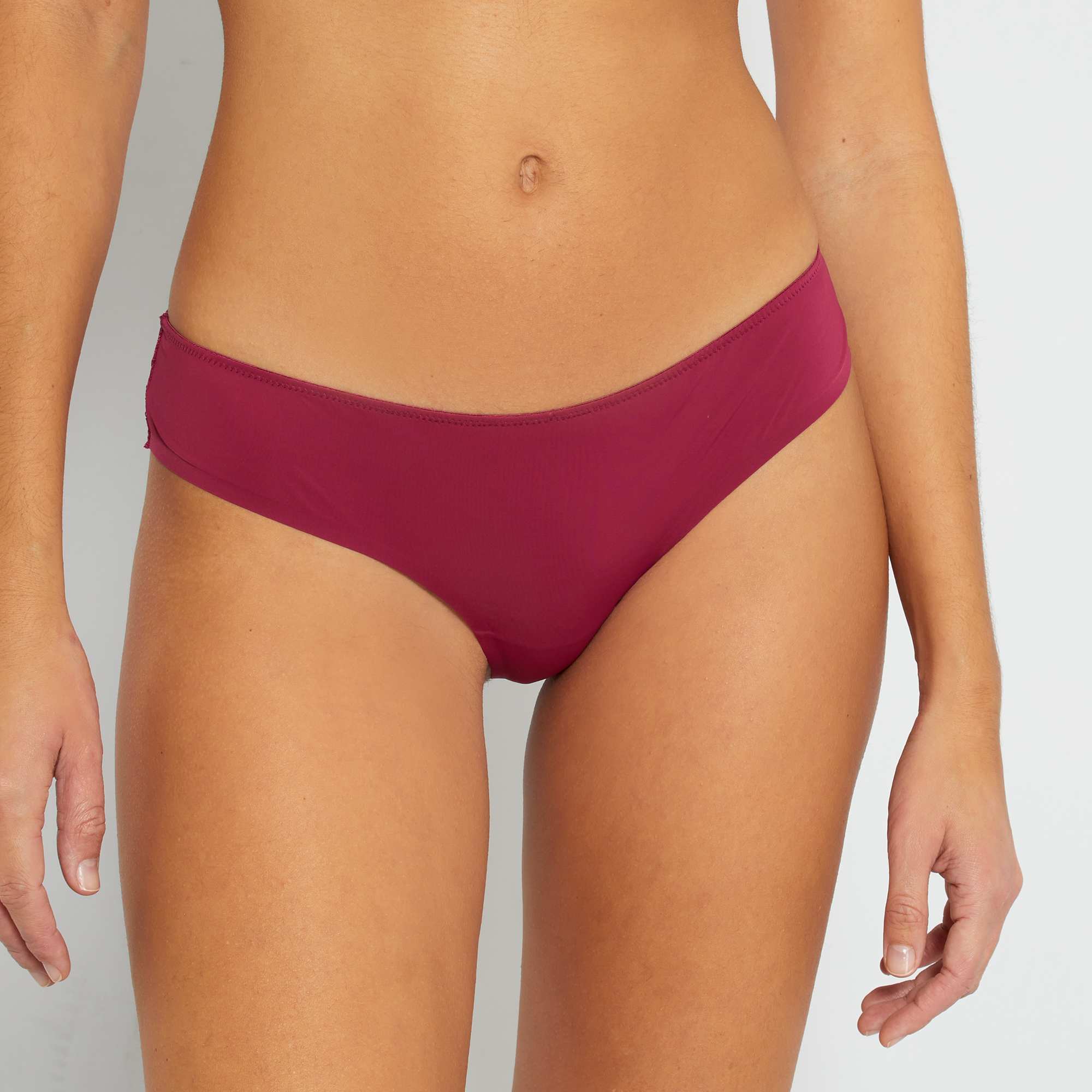 Tanga Dentelle Et Microfibre Lingerie Du S Au XXL Kiabi 4 00